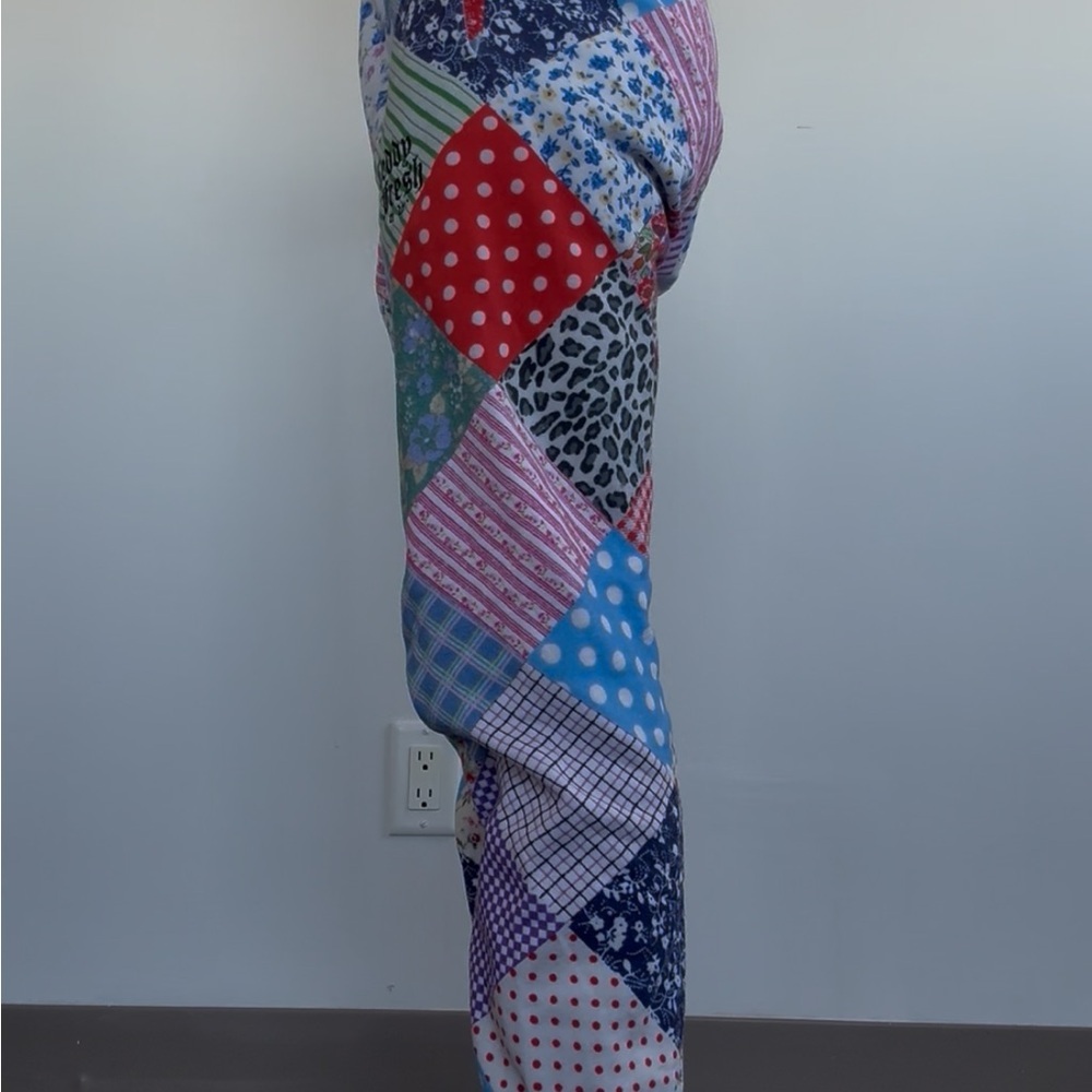 Teddy Fresh Multicolor Patchwork Pants - Picture 2 of 8